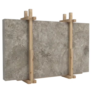 Travertine Slab - Silver - Evran Natural Stone