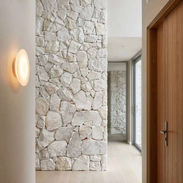 Marble Rockface - Afyon White - Evran Natural Stone