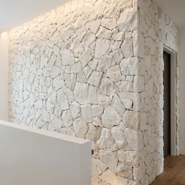 Marble Rockface - Afyon White - Evran Natural Stone