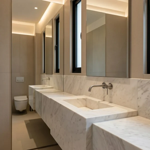 Marble Slab - Afyon White - Evran Natural Stone
