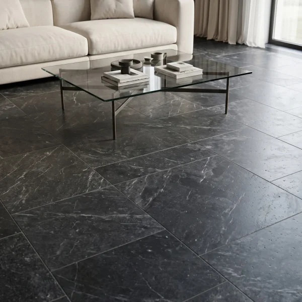 Marble Tile - Lady Black - Evran Natural Stone