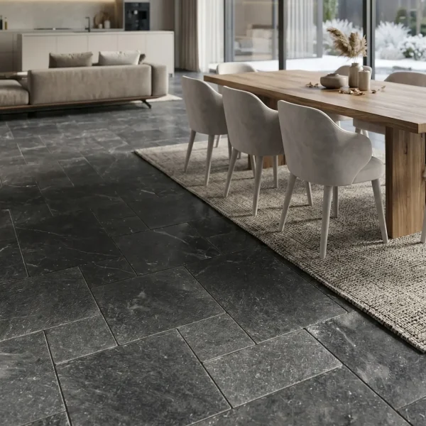 Marble Tile - Lady Black - Evran Natural Stone