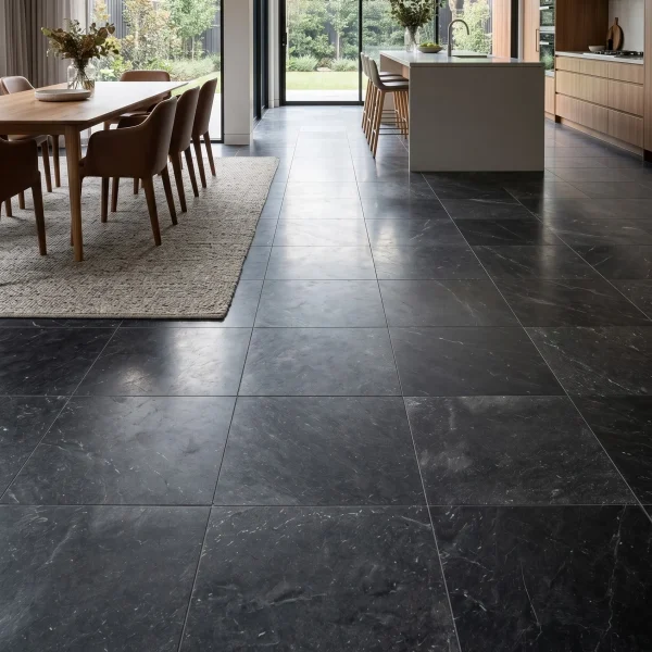 Marble Tile - Lady Black - Evran Natural Stone