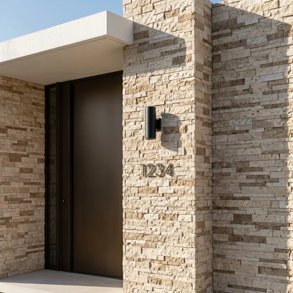 Travertine Ledger Panel - Noche Light - Evran Natural Stone