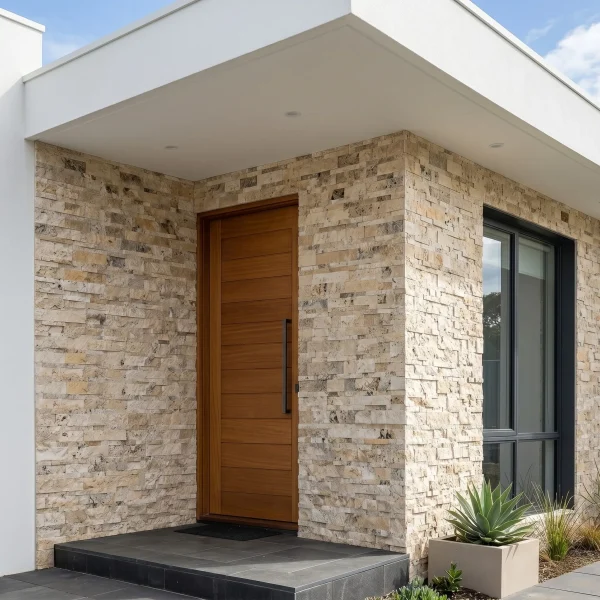 Travertine Ledger Panel - Philadelphia - Evran Natural Stone
