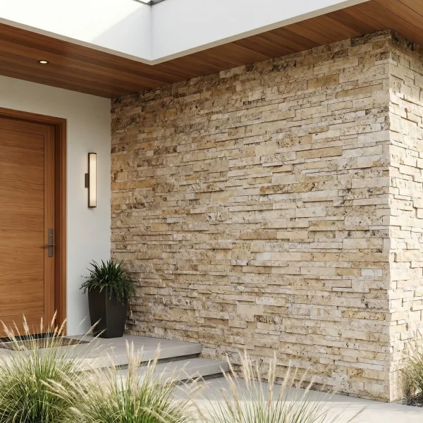 Travertine Ledger Panel - Philadelphia - Evran Natural Stone