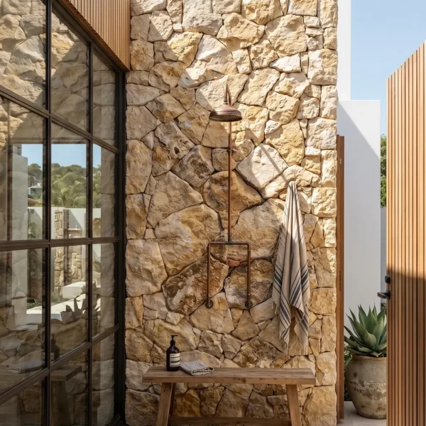 Travertine Rockface - Scobas - Evran Natural Stone