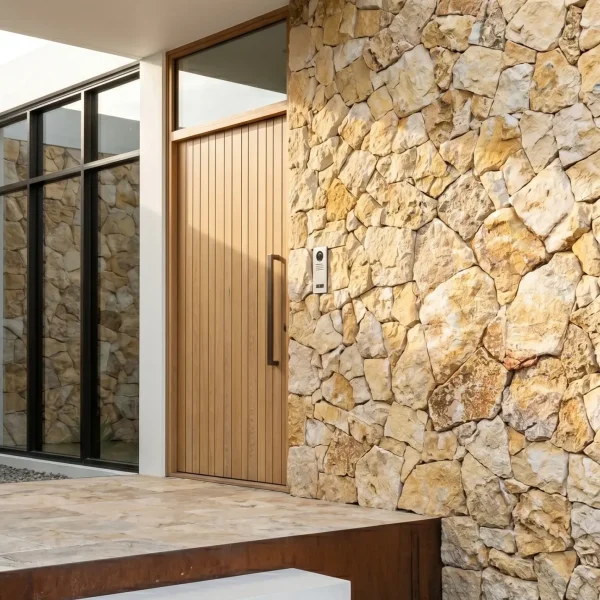 Travertine Rockface - Scobas - Evran Natural Stone
