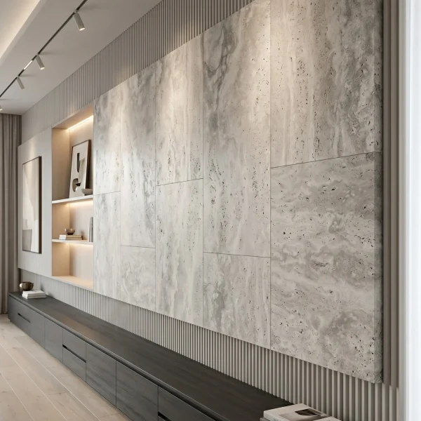 Travertine Slab - Latte - Evran Natural Stone