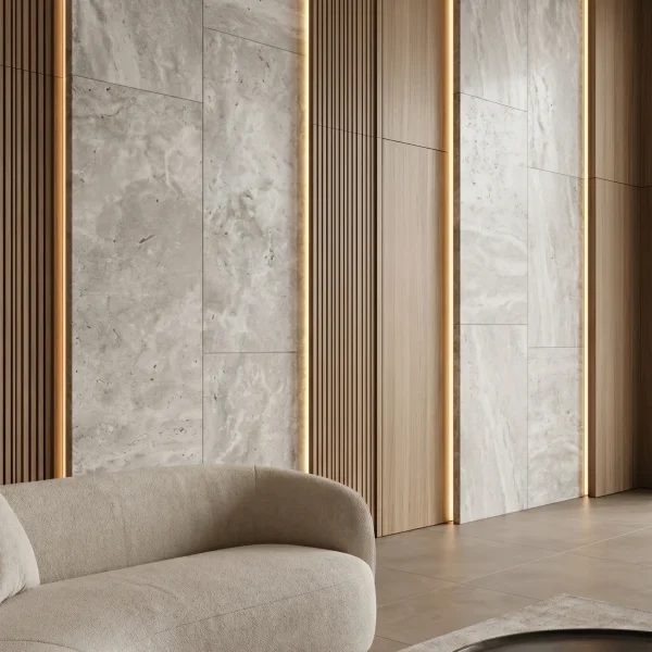 Travertine Slab - Latte - Evran Natural Stone