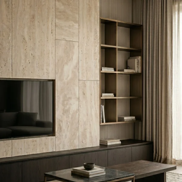 Travertine Slab - Medium - Evran Natural Stone