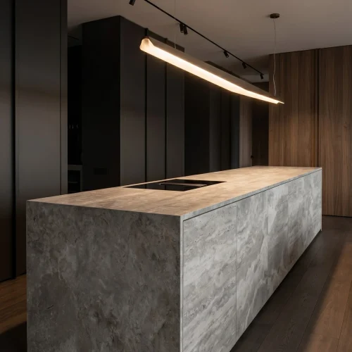 Travertine Slab - Silver - Evran Natural Stone