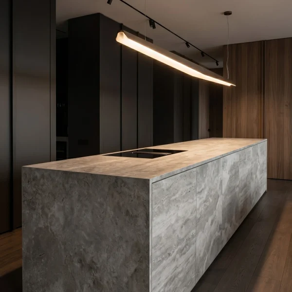 Travertine Slab - Silver - Evran Natural Stone